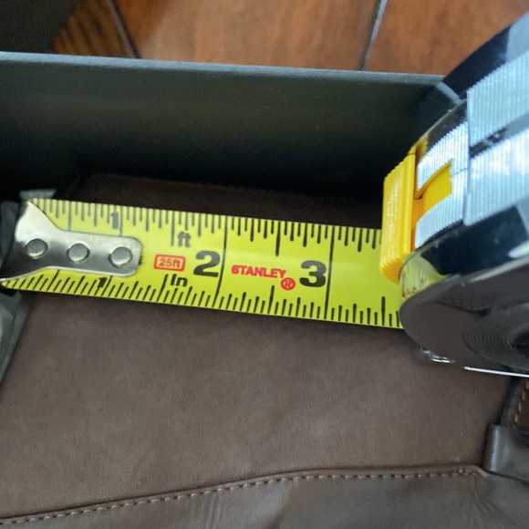 Vince chocolate brown suede & leather wedge bootie - Picture 8 of 8